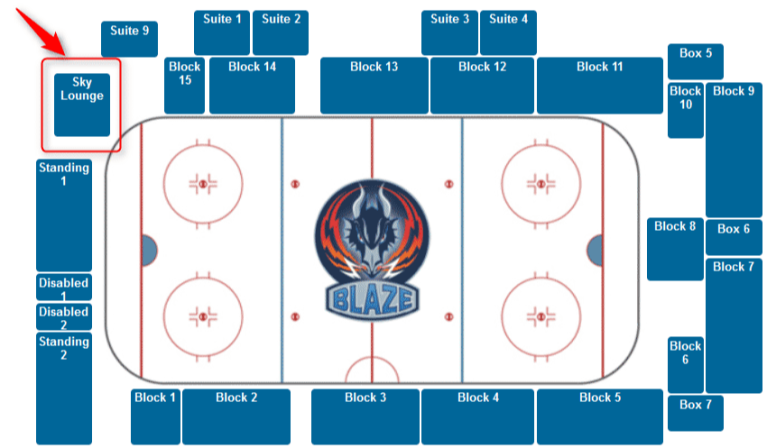 Coventry Skydome Map