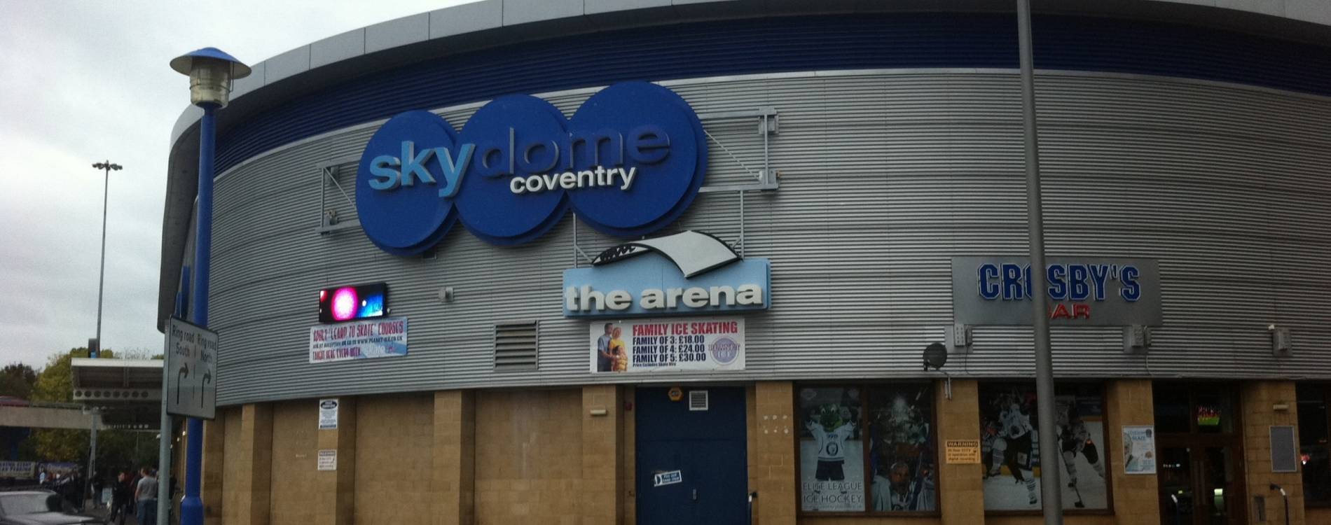 Coventry Skydome exterior