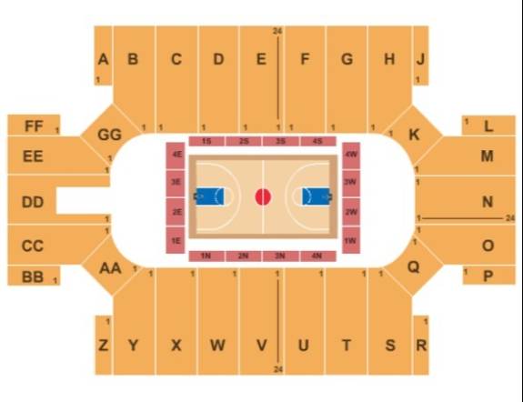Cross Insurance Arena Map