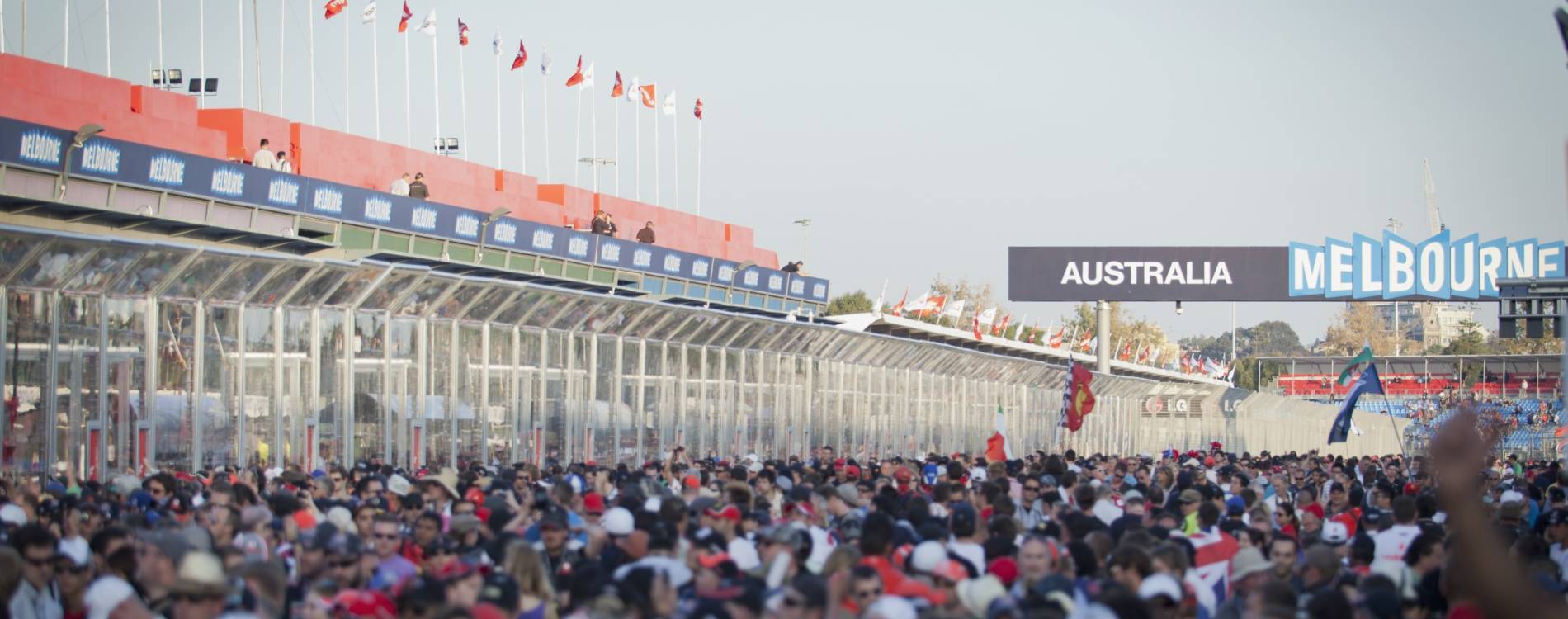 Crowds head to Albert Park Circuit for the Australian Grand Prix