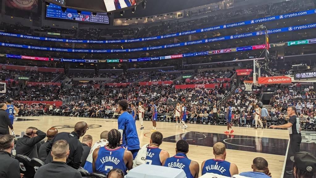 Crypto.com Arena Courtside