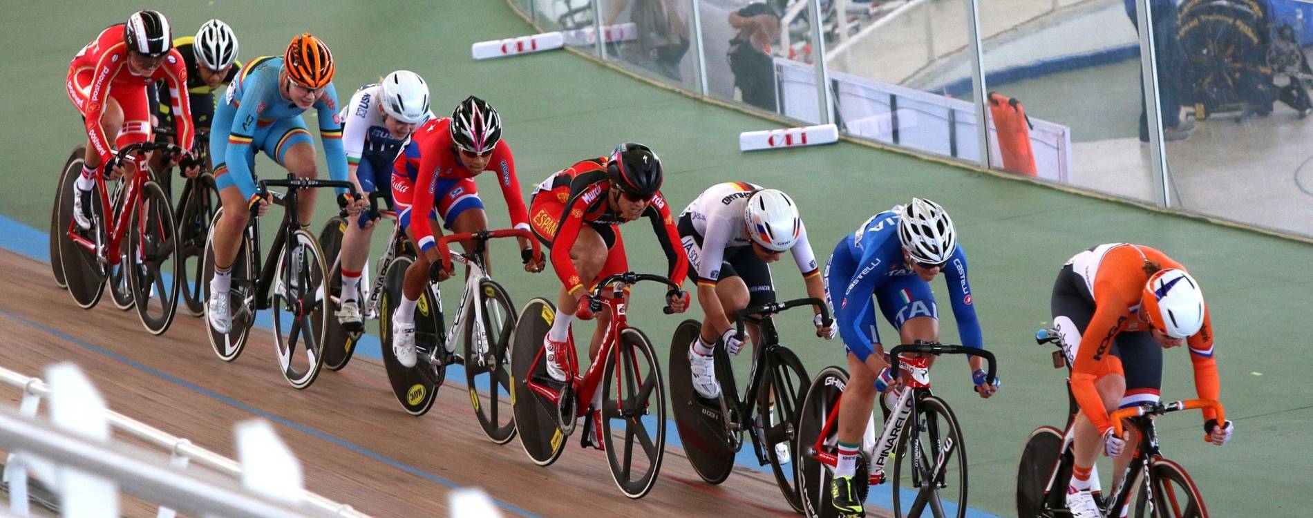 Cycling on the track
