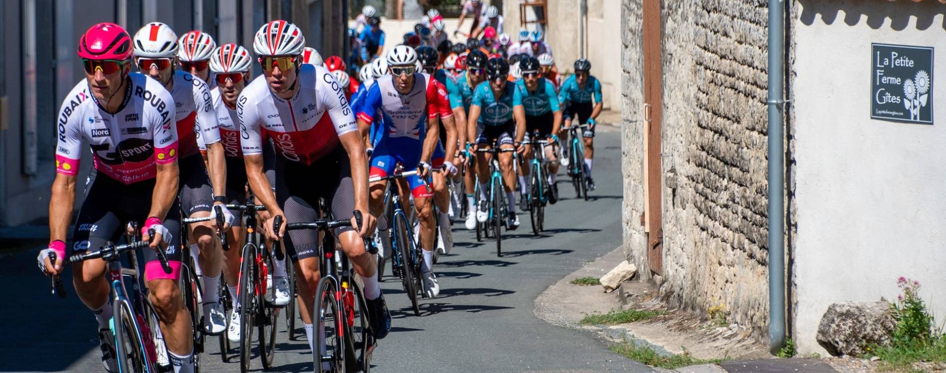 Cyclists in France