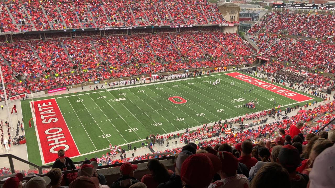 D Deck Ohio State Buckeyes Football vs Purdue Boilermakers Football