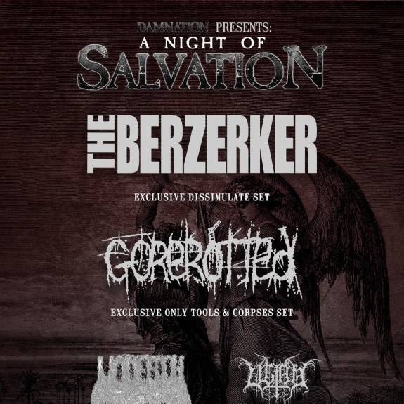Damnation presents: A Night of Salvation