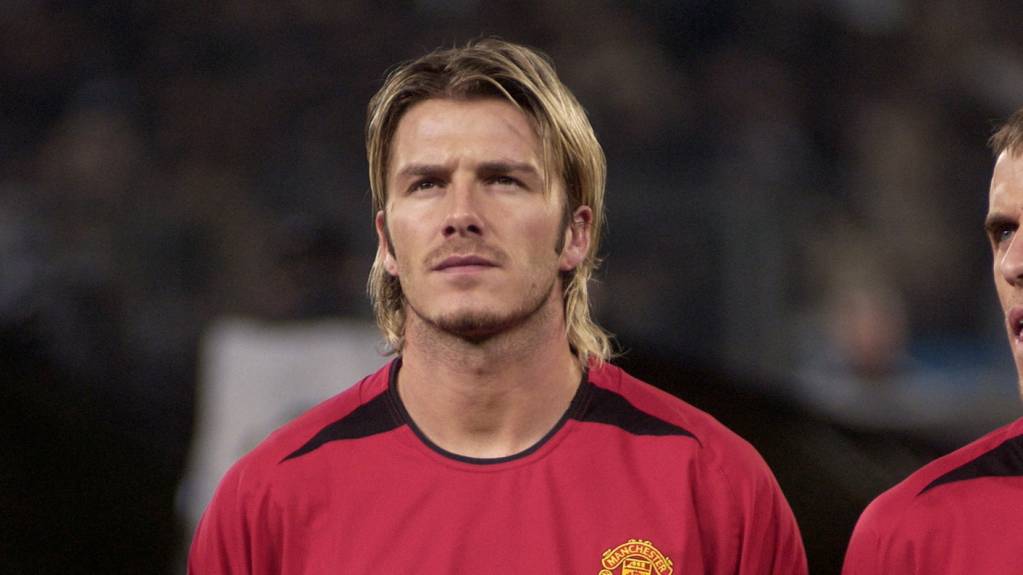 David Beckham lines up for Manchester United