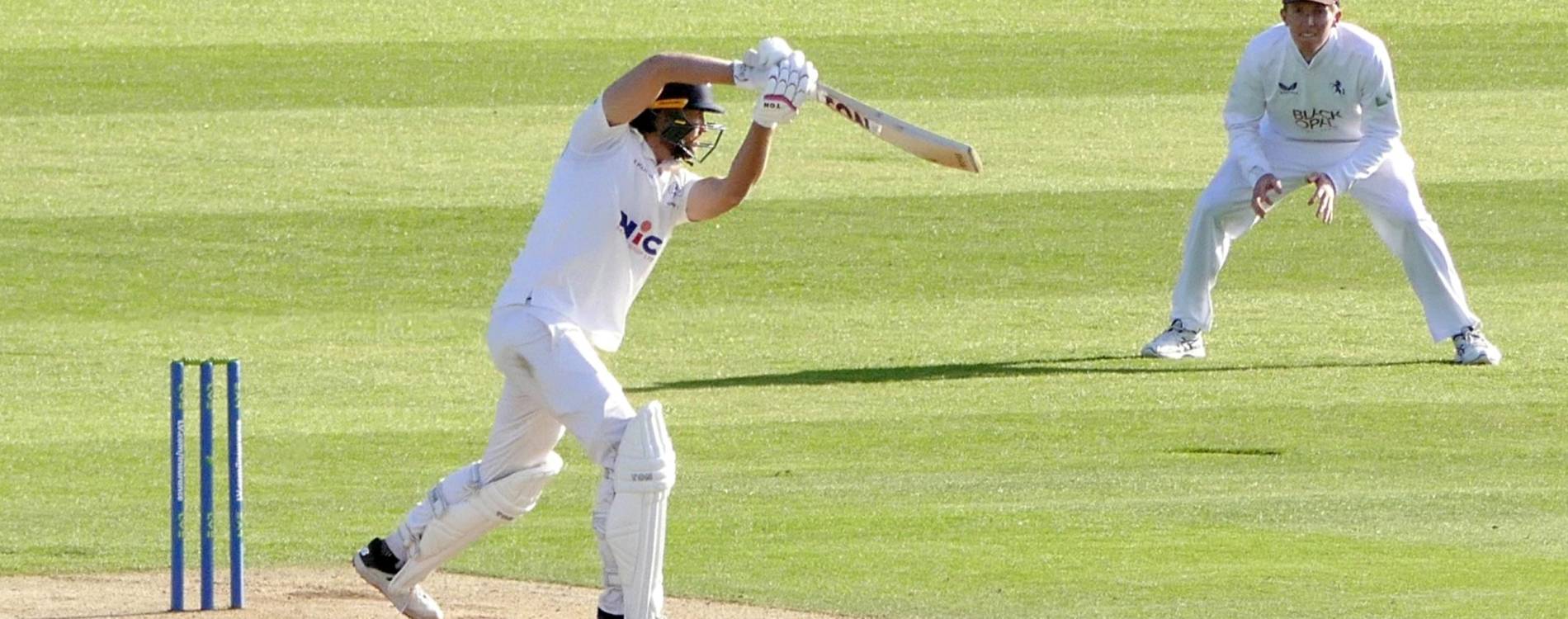 Dawid Malan batting for Yorkshire