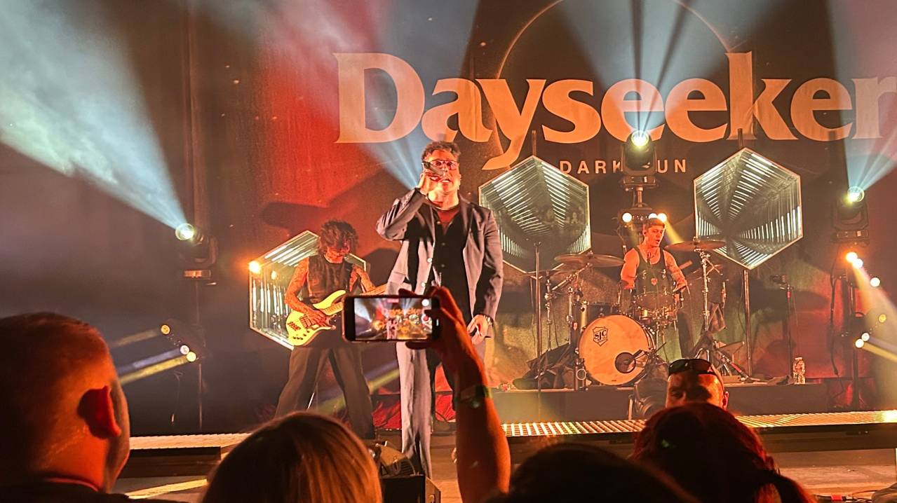 Dayseeker on stage at Brooklyn Bowl