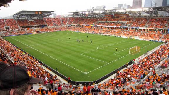 DC United playing Houston Dynamo