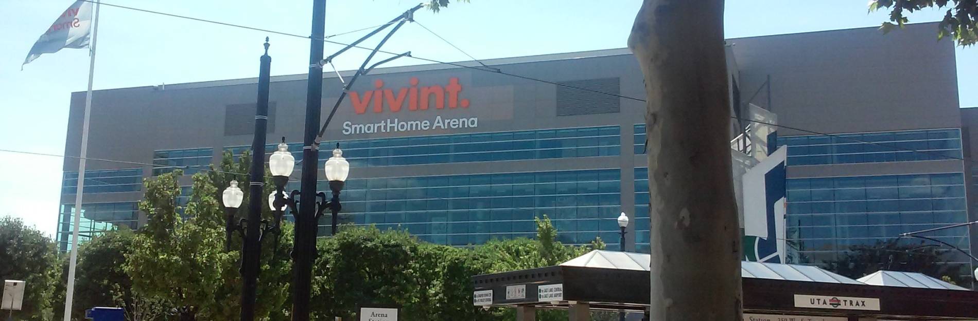 Delta Center in 2016, known then as the Vivint Arena