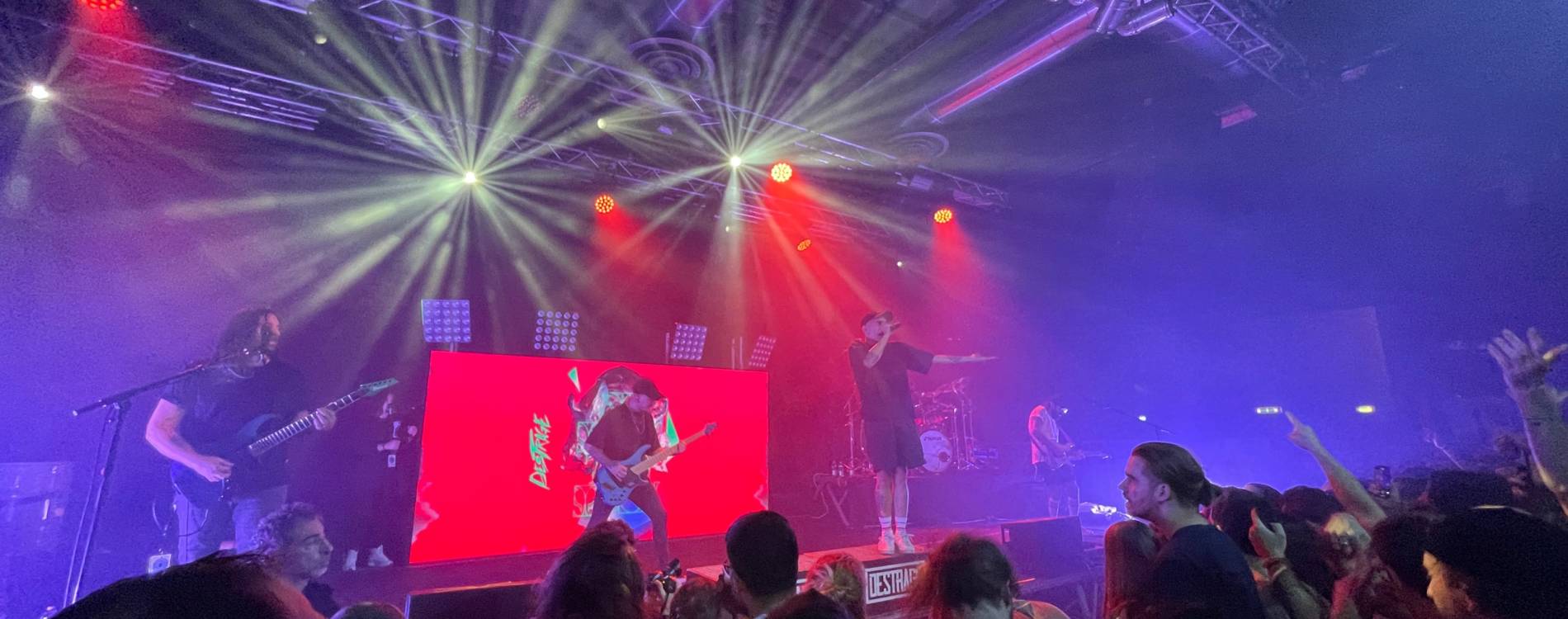 Destrage at Alcatraz, Milan