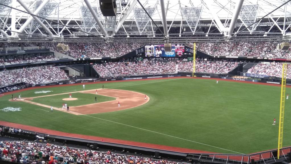 Didi Gregorius takes a swing for the New York Yankees during the 2019 London Series