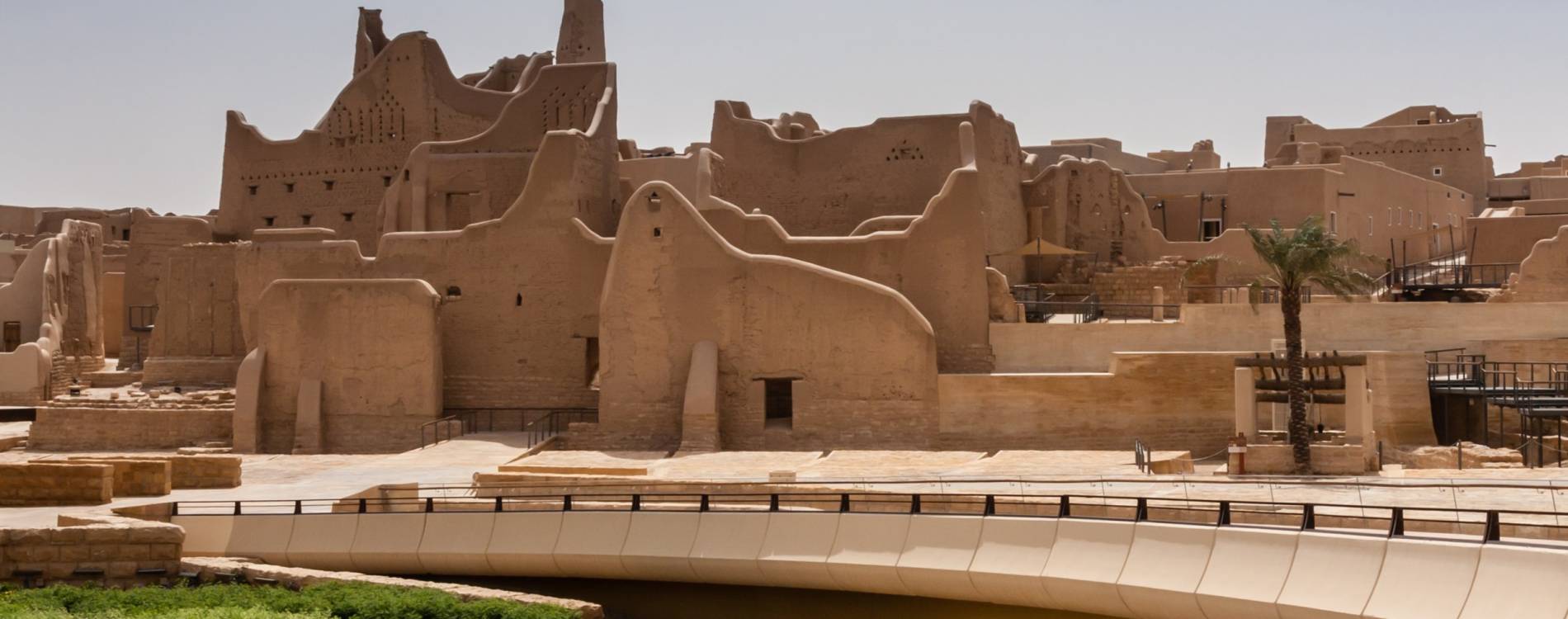 Diriyah is located in the outskirts of Riyadh, the capital city of Saudi Arabia