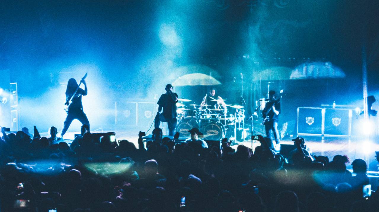 Disembodied Tyrant performing at the Palladium in Worcester, MA