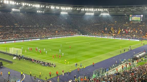 Distini seating at Stadio Olimpico