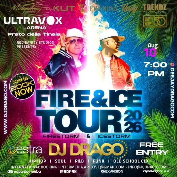 DJ DRAGO - FIRE&ICE TOUR LIVE AT Ultravox 10