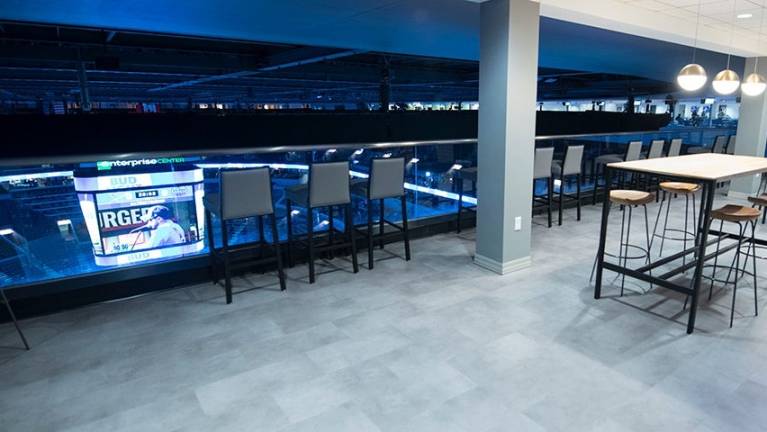 Double Suite at Enterprise Center