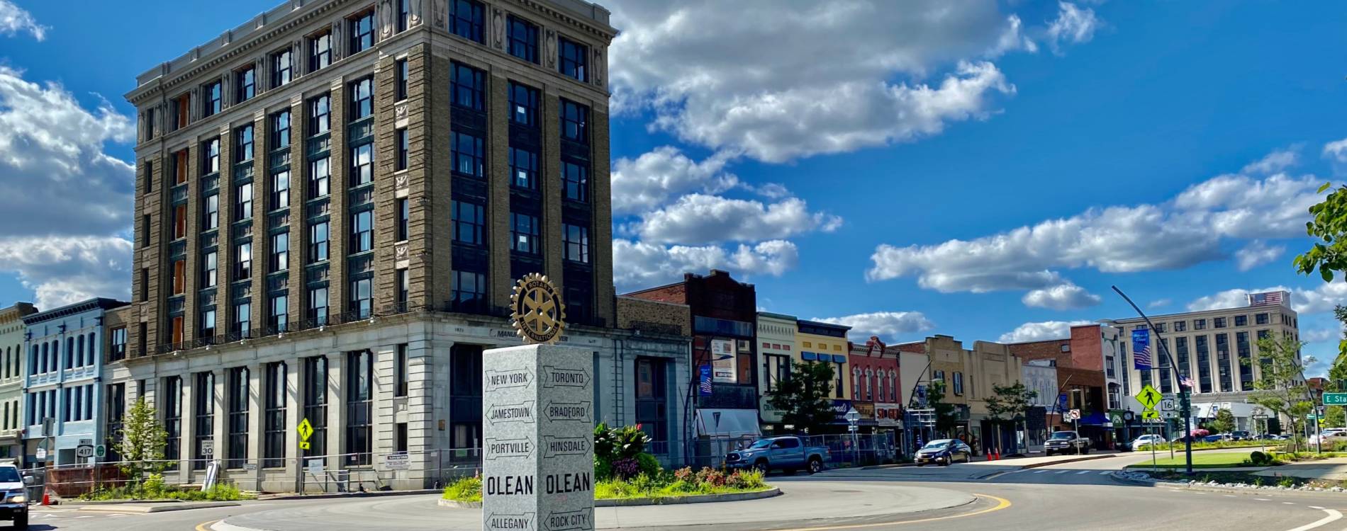Downtown Olean, New York