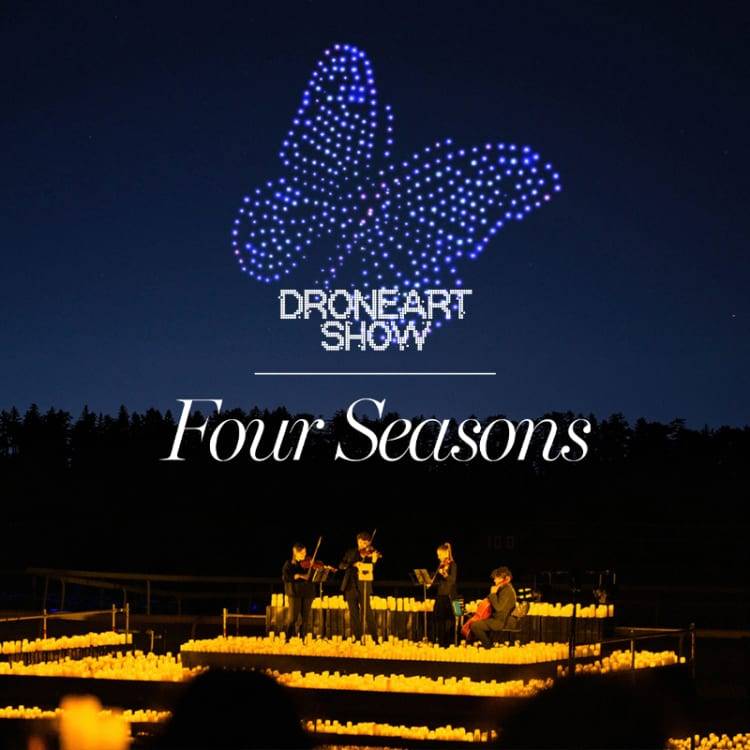 DroneArt Show : Les Quatre Saisons