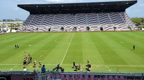DRV PNK Stadium before Inter Miami v New England Revolution