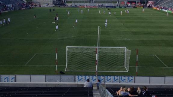 DSG Park's Supporters Section is home to the Centennial 38 supporters group