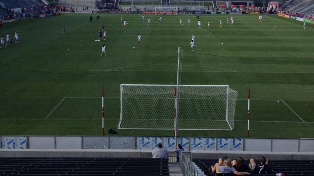DSG Park's Supporters Section is home to the Centennial 38 supporters group