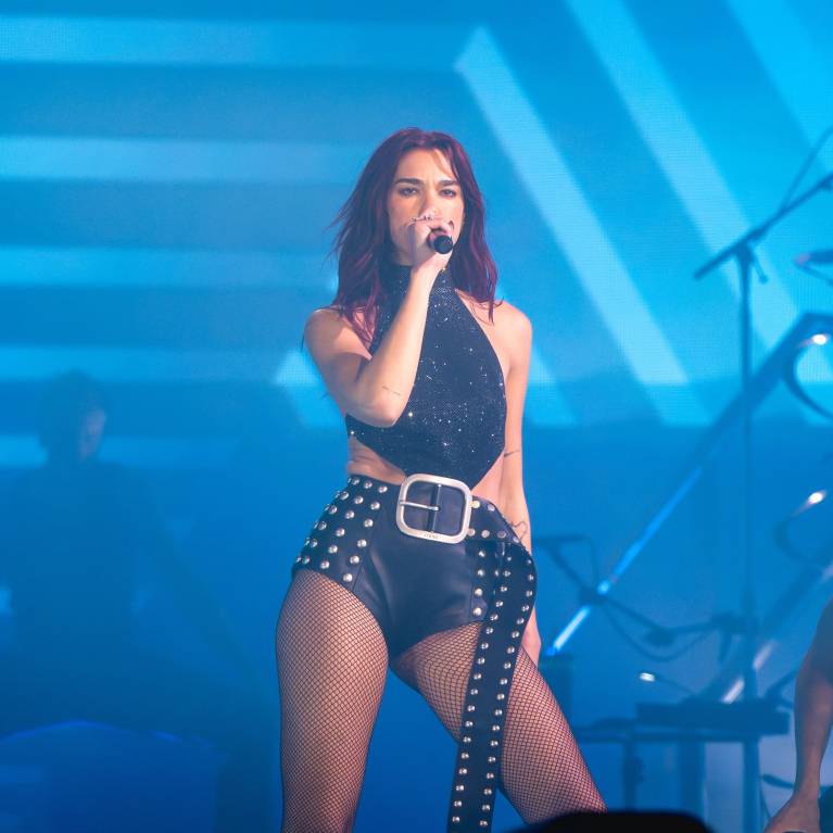 Dua Lipa at Glastonbury