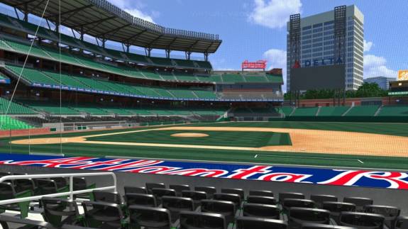 Dugout (Sections 10–21 & 31–42)