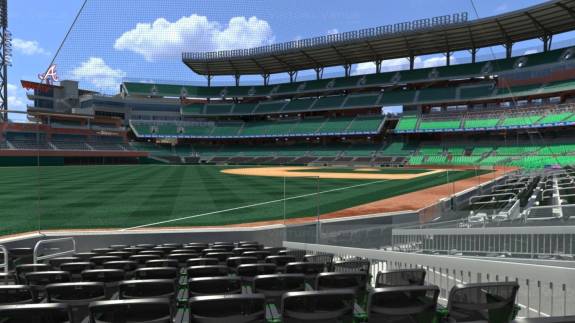 Dugout (Sections 10–21 & 31–42)