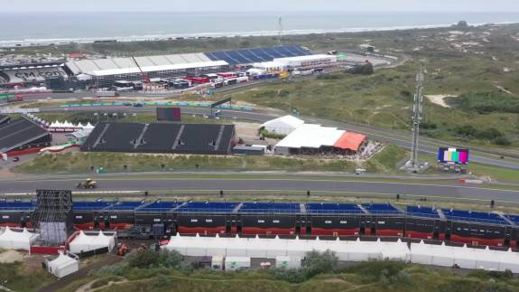 Eastside 2A and 2B are the blue grandstands