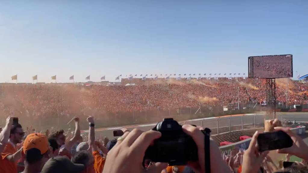 Eastside Grandstand F Dutch Grand Prix Aug Circuit Zandvoort Koobit