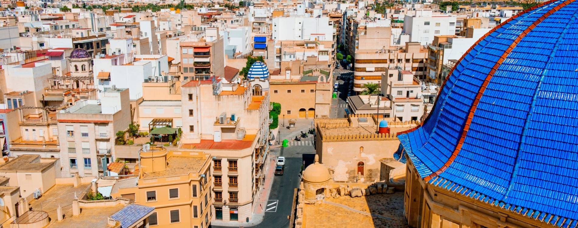 Elche skyline