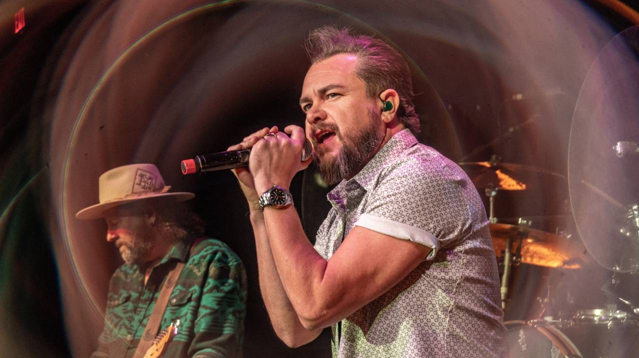 Eli Young of Eli Young Band performing at The Regency Live
