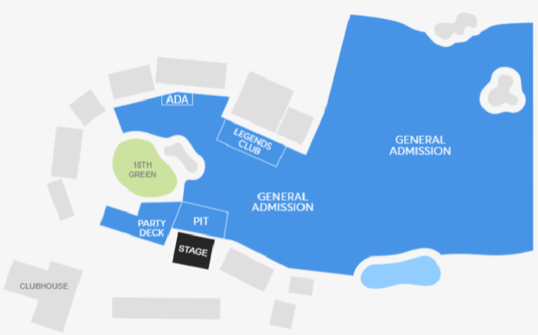 En-Joie Golf Club Map