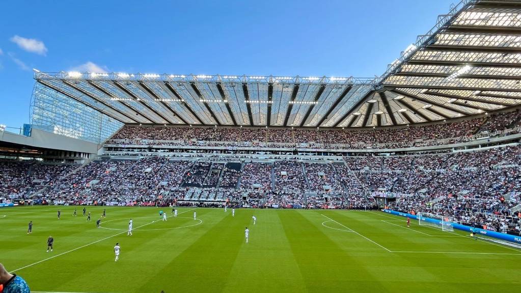 England playing at St. James' Park