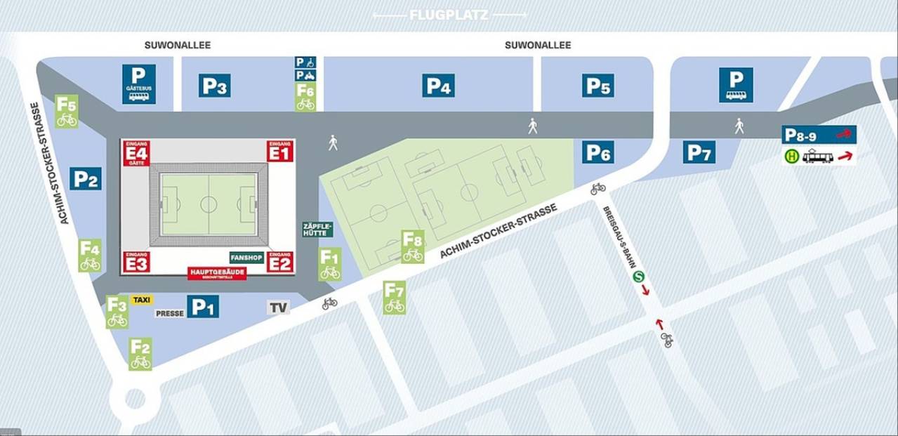 Europa-Park Stadion Map