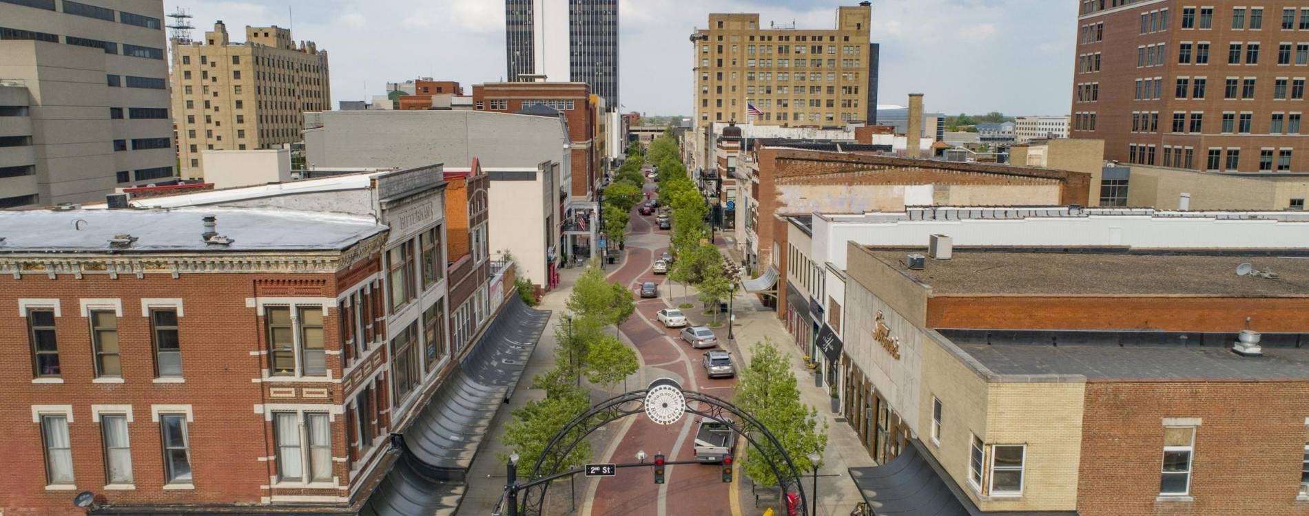 Evansville Cityscape