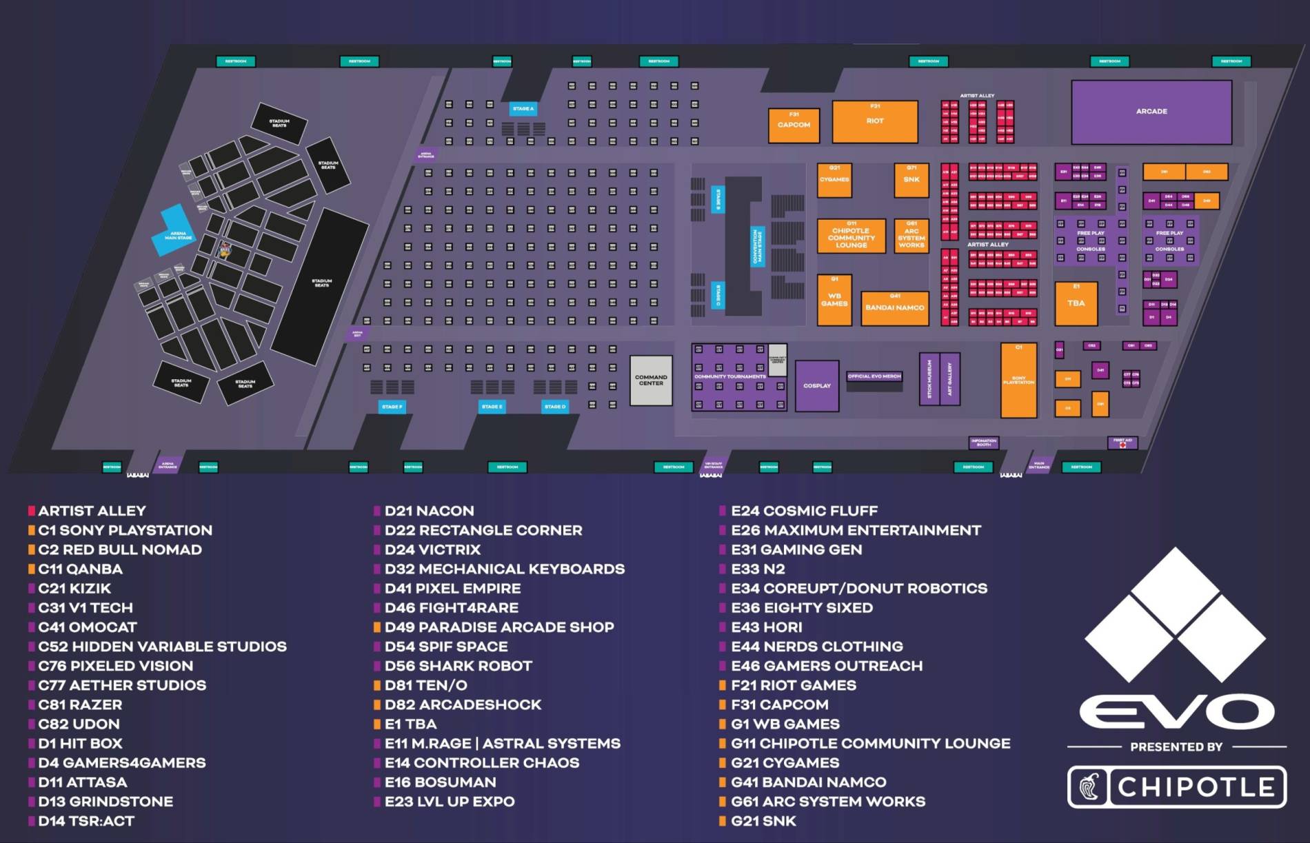 Evo 2024 Tickets Zarla Kathryne