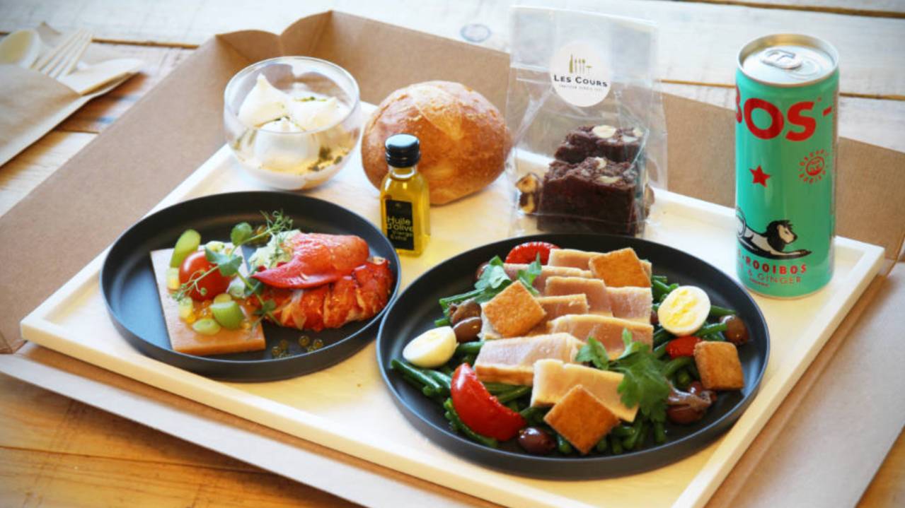 Example of a lunch box