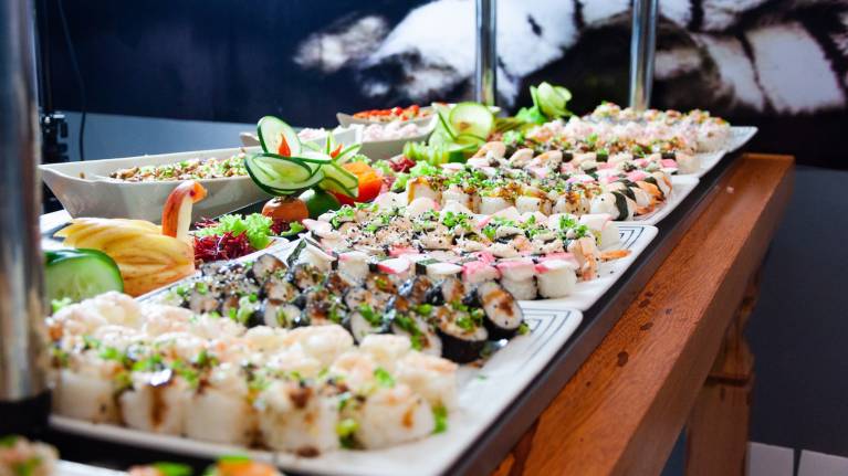 Example of food selections (this image is not a direct representation of NRG Stadium)