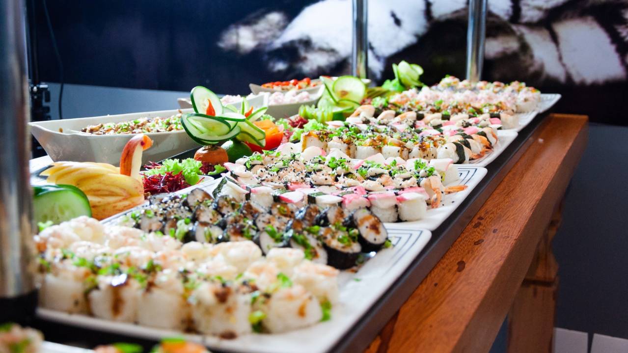 Example of food selections (this image is not a direct representation of NRG Stadium)