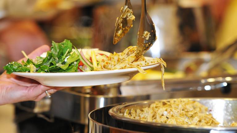 Example of food that may be served in the VIP lounges