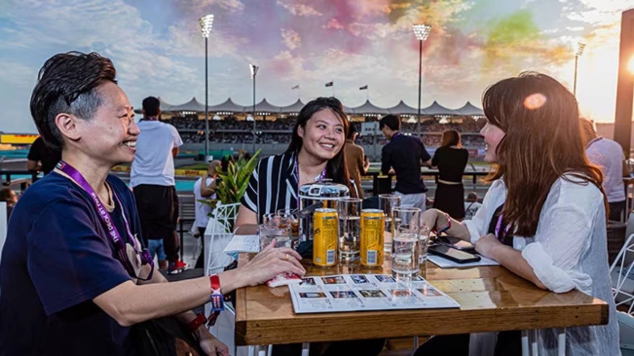 Example of Yas Marina hospitality