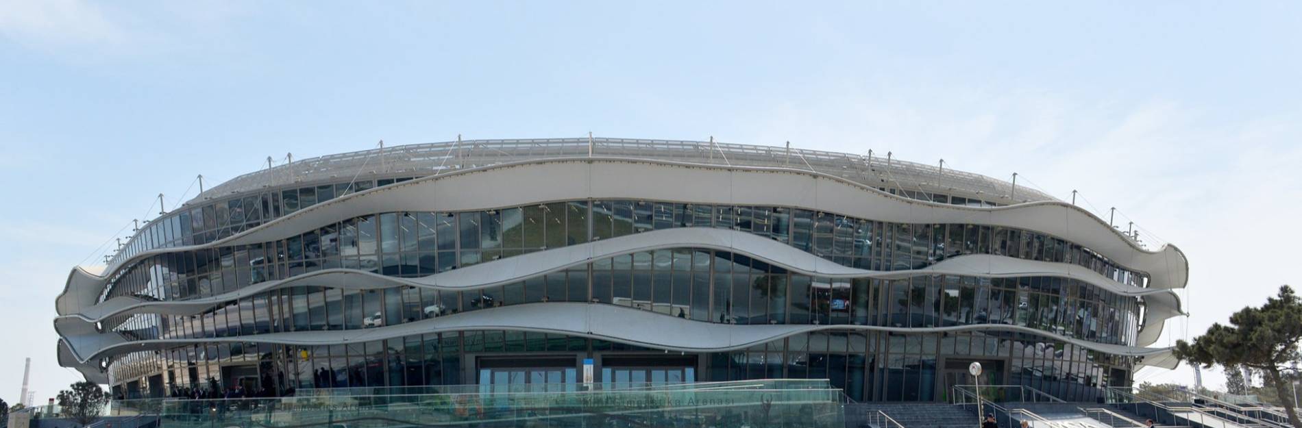 Exterior of National Gymnastics Arena