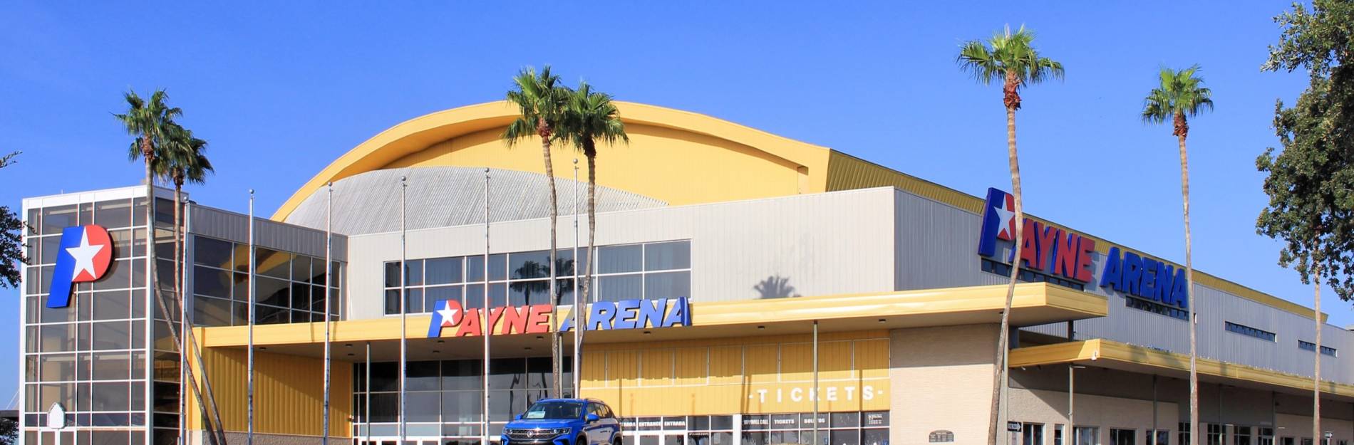Exterior of Payne Arena