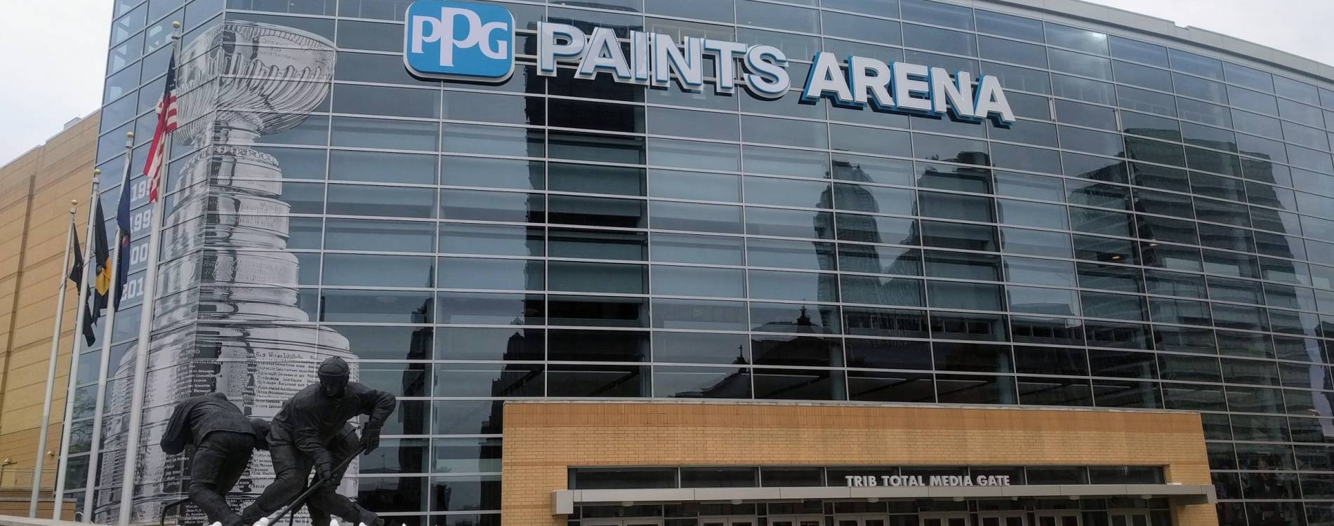 Exterior of the PPG Paints Arena