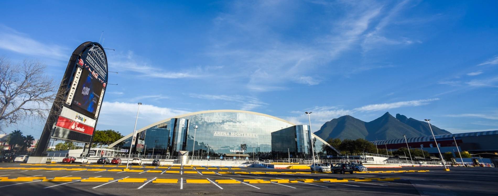 Exterior view of Arena Monterrey