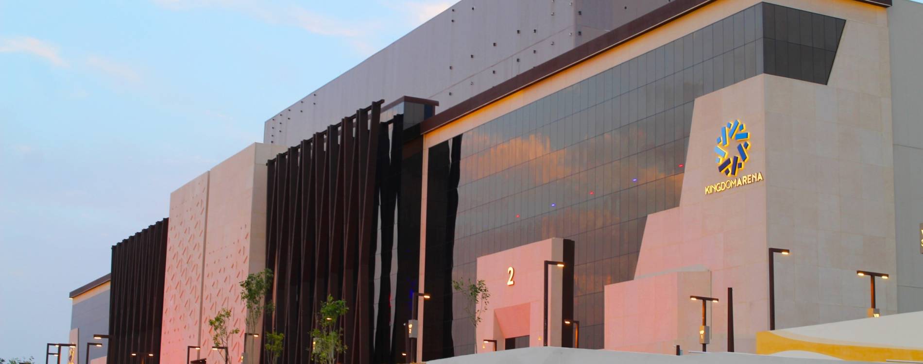 Exterior view of Kingdom Arena in Riyadh
