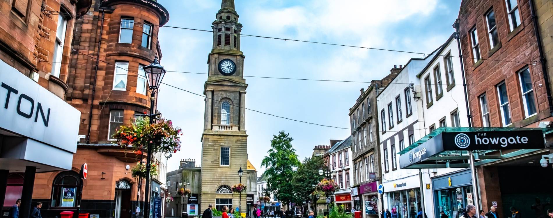 Falkirk town centre