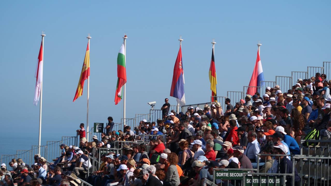 Fans at the Monte-Carlo Masters